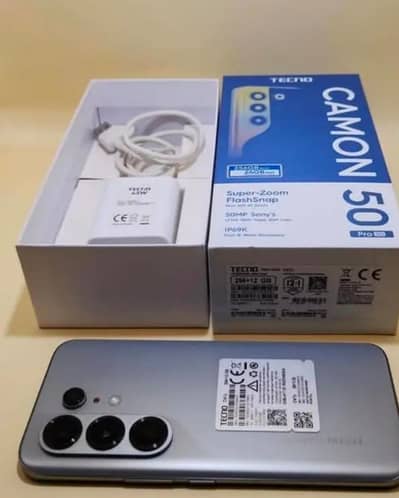 Tecno camon 50 Pro 16+16/256 GB