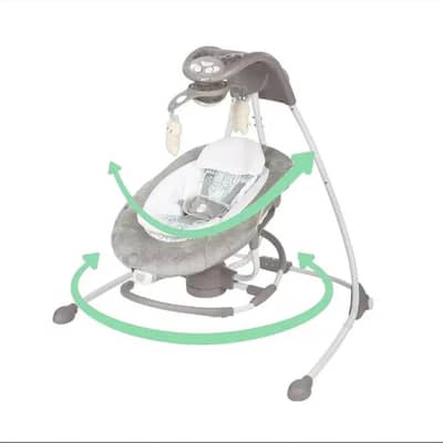 ingenuity electric baby swing 2 in 1