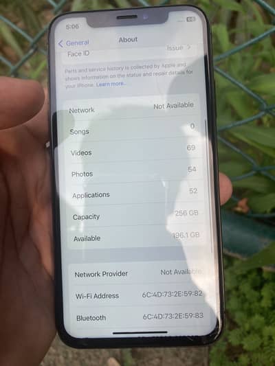 Apple iPhone X 256gb