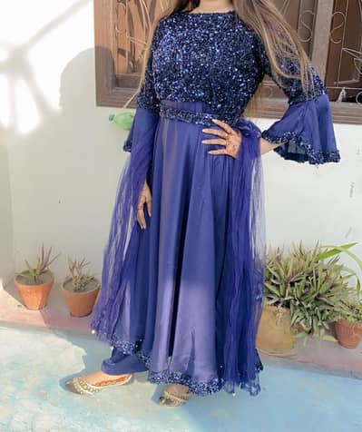 Dark blue colour