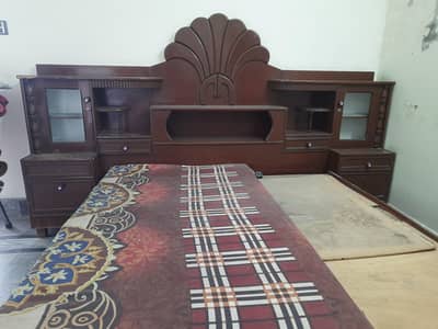 Wooden Double Bed