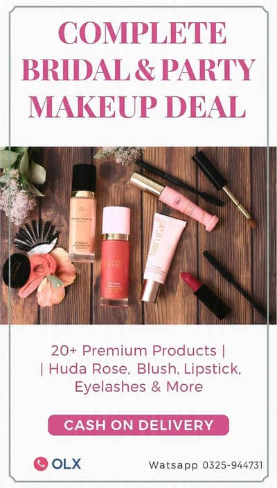 21 in 1 Premium Makeup Set for Pakistani Women