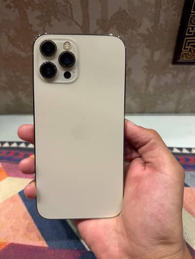 Apple iPhone 12 Pro Max 256 GB PTA Approved Gold clr