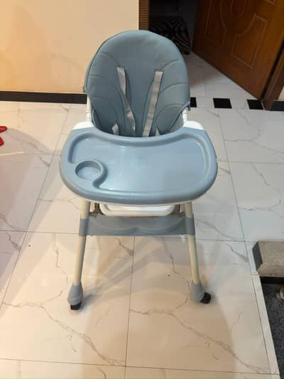 baby high chair plus bounce chair for sale