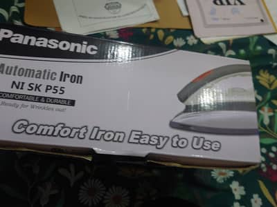 panasonic automatic iron made in malasiya with five year warrenty