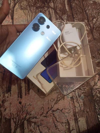 Redmi Note 13 (8+8/256GB) Complete Box 10/10 Sealed Mobile ALL OK