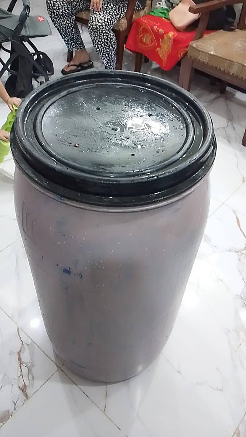 Drinking water drum 1