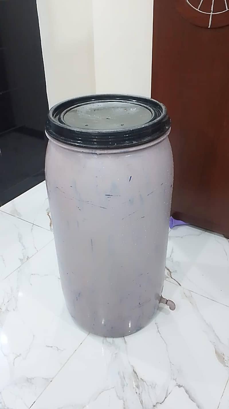 Drinking water drum 3