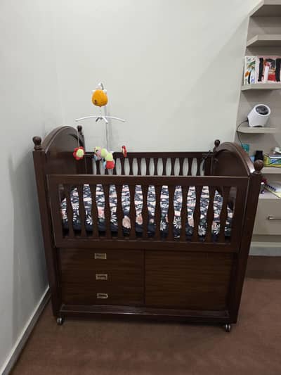 Wooden Baby Cot