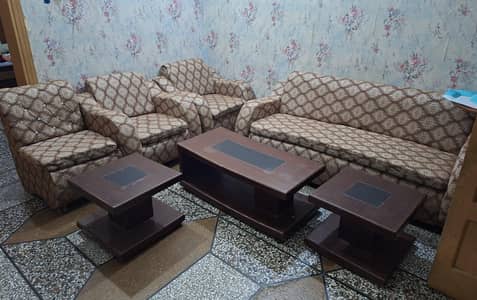 5 Seater sofa i seater sofa with 3 tables