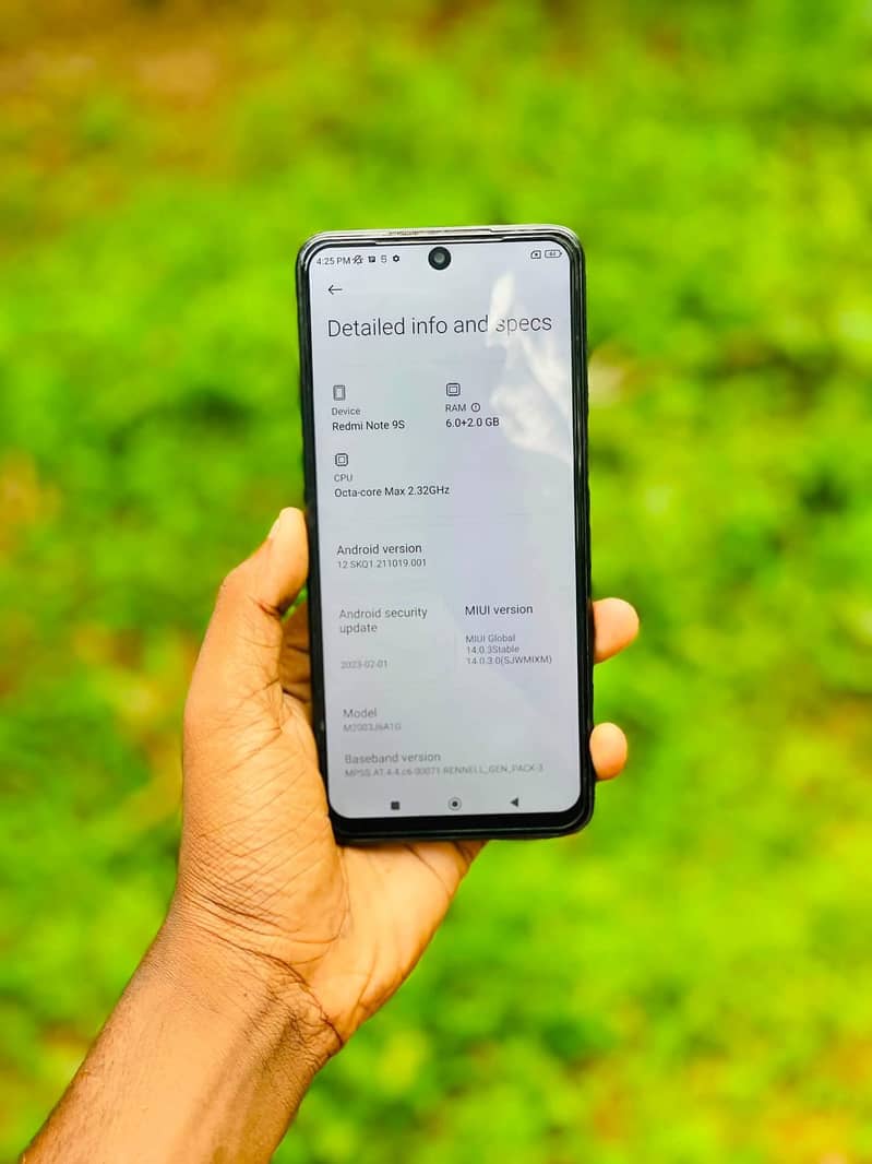 Redme note 9s 3