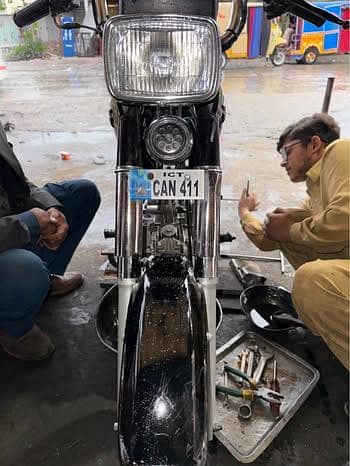 Automatic 70cc bike 8