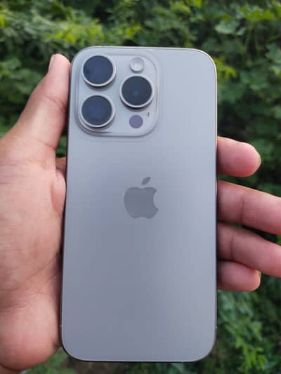 Iphone 15pro jv non pta 256 natural titanium 10/10