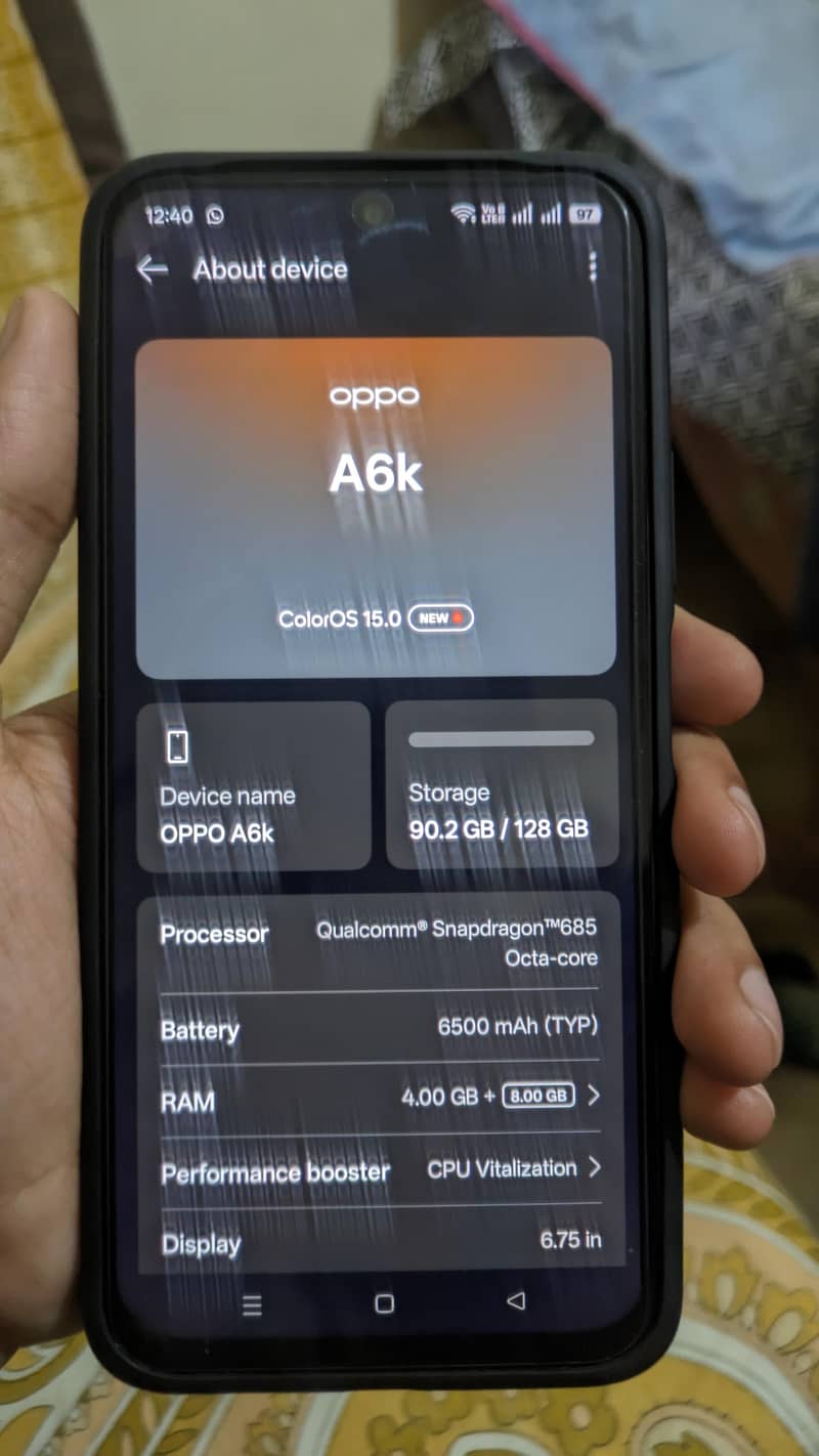 OPPO A6k 3