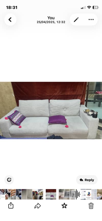 Sofa three seater