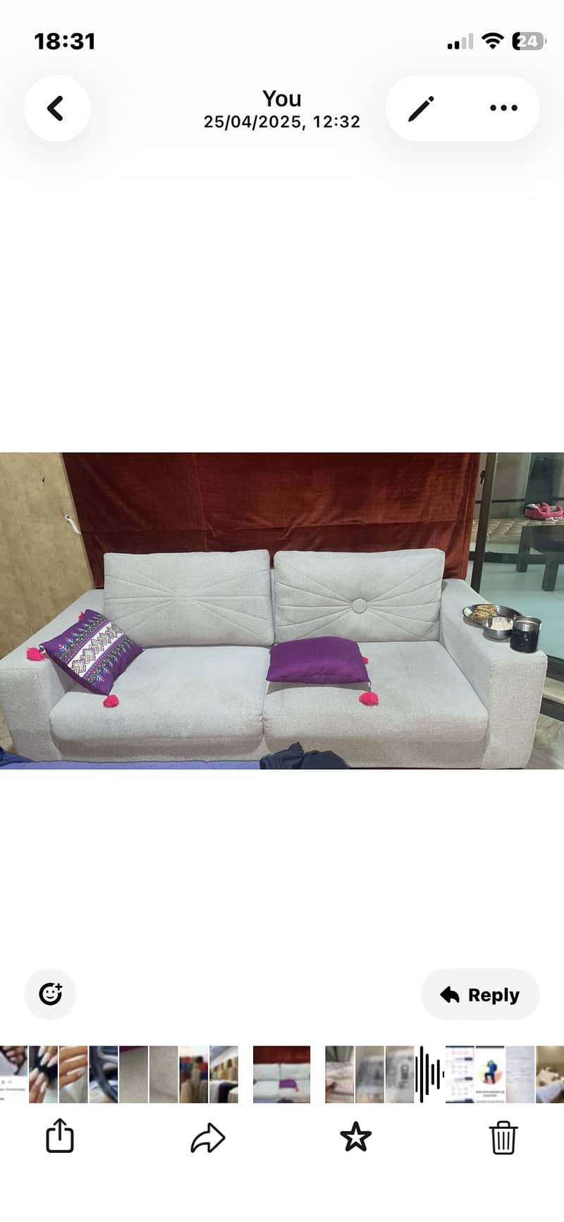 Sofa three seater 0