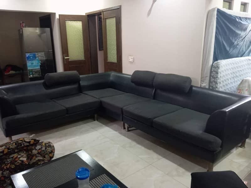 L shape sofa 1