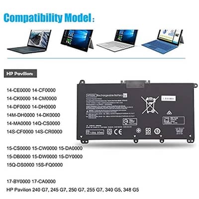 Dell Hp Laptop Battery Original New OEM Latitude Inspiron 9 Cell