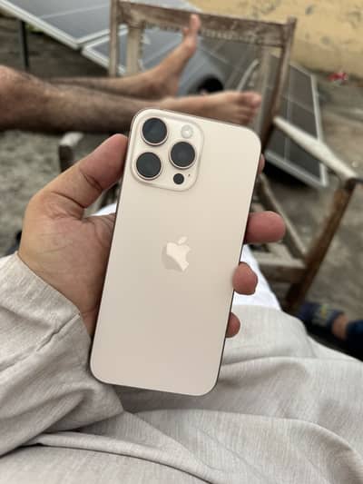 Apple iPhone 16 Pro Max 256 jv desert Titanium