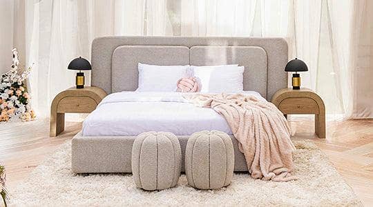 modern bed