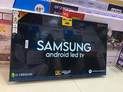 UHD 4K 55" 65" 75" TO 10"  SMART LED TV Samsung Google tv Android
