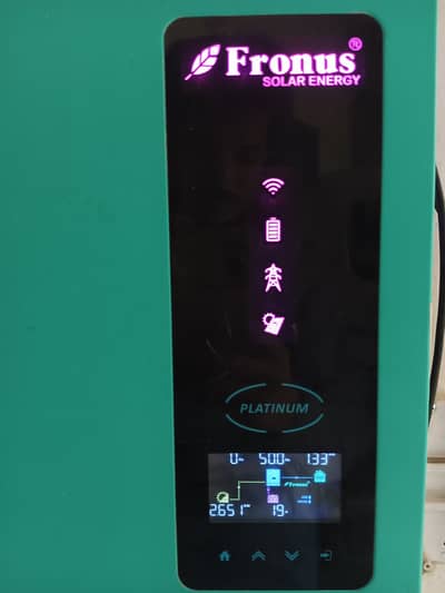 Rs 1 lac 6k Fronus pv 7200 like new first hand used for sale Whatsapp