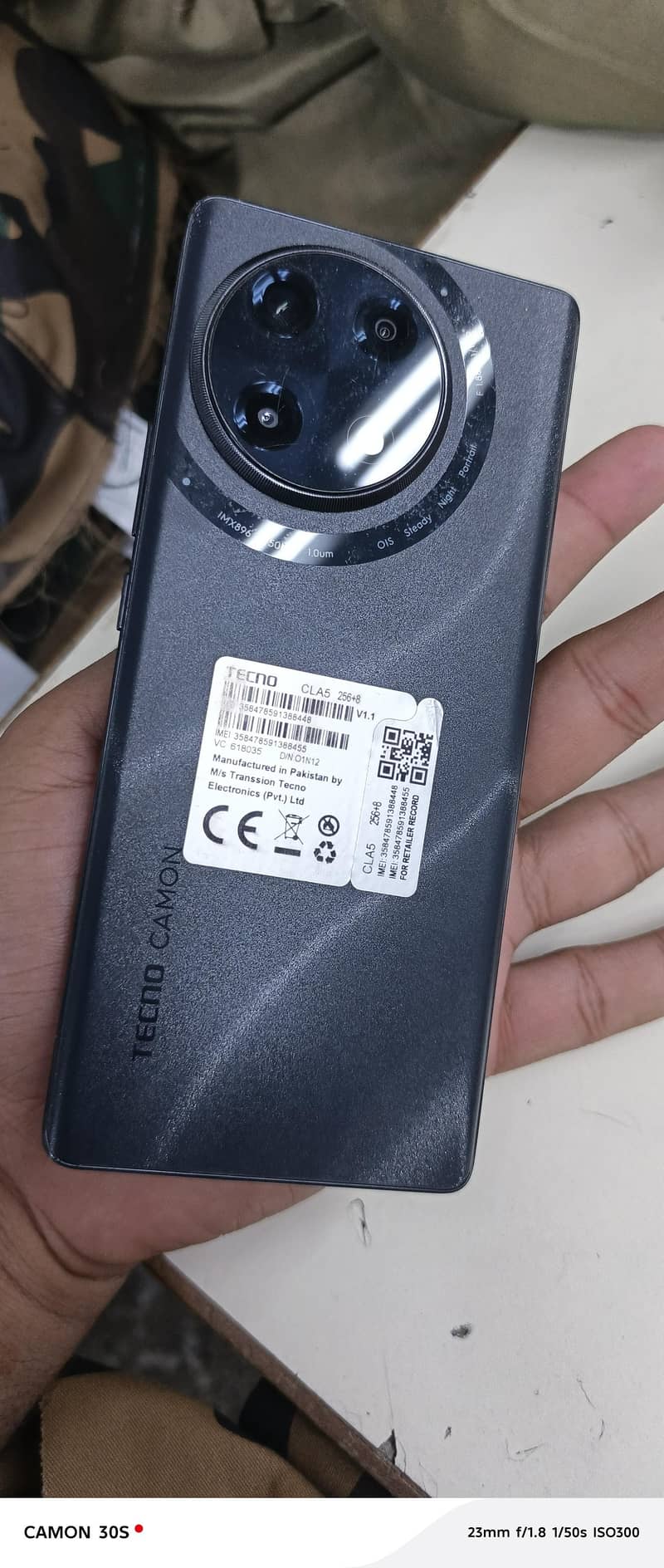 Tecno CAMON 30S 7