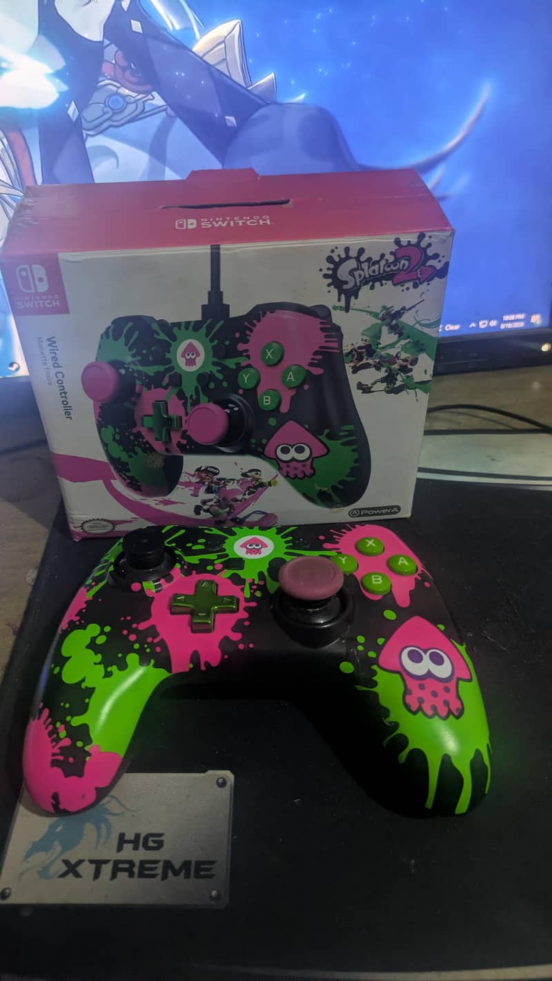 Splatoon2 Nintendo Switch Wired Controller 1