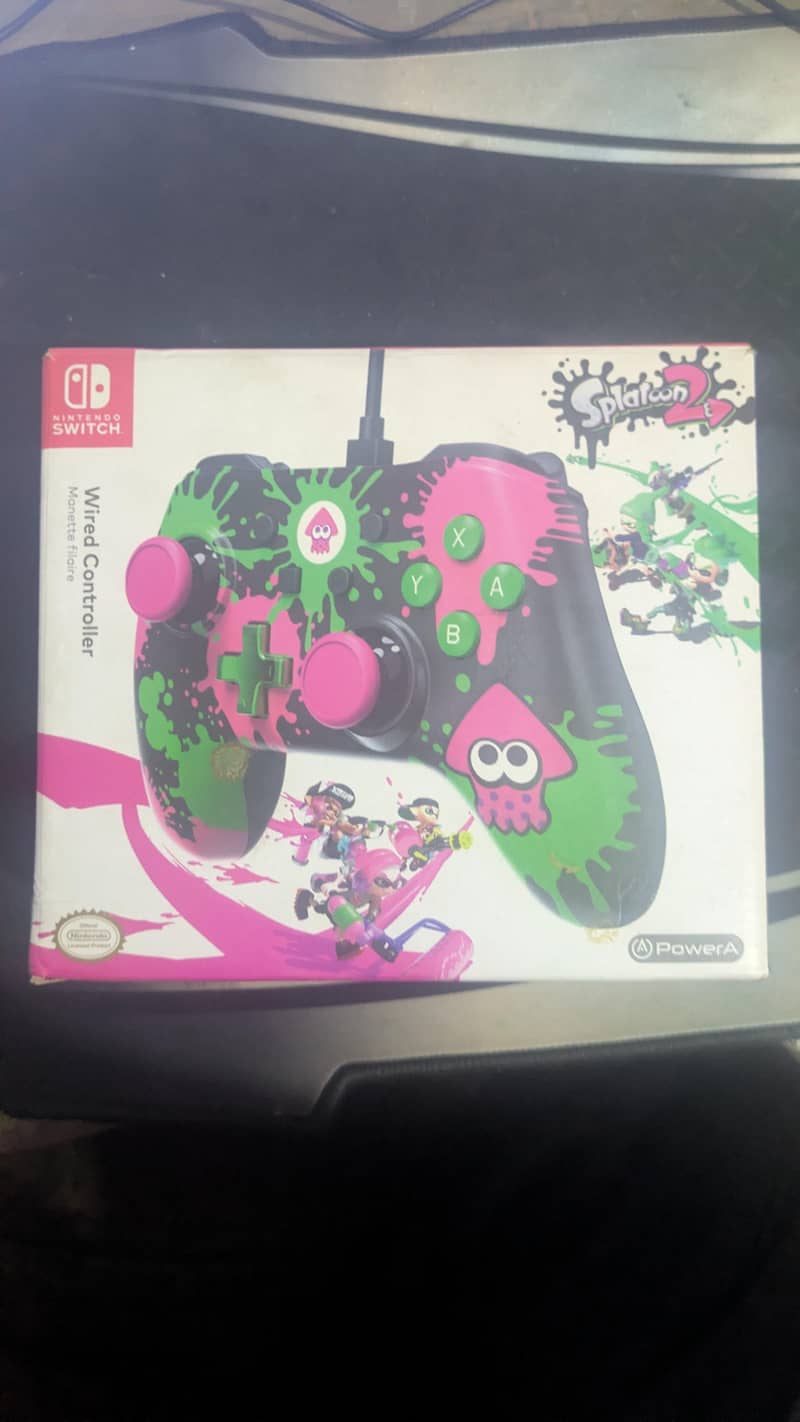 Splatoon2 Nintendo Switch Wired Controller 2