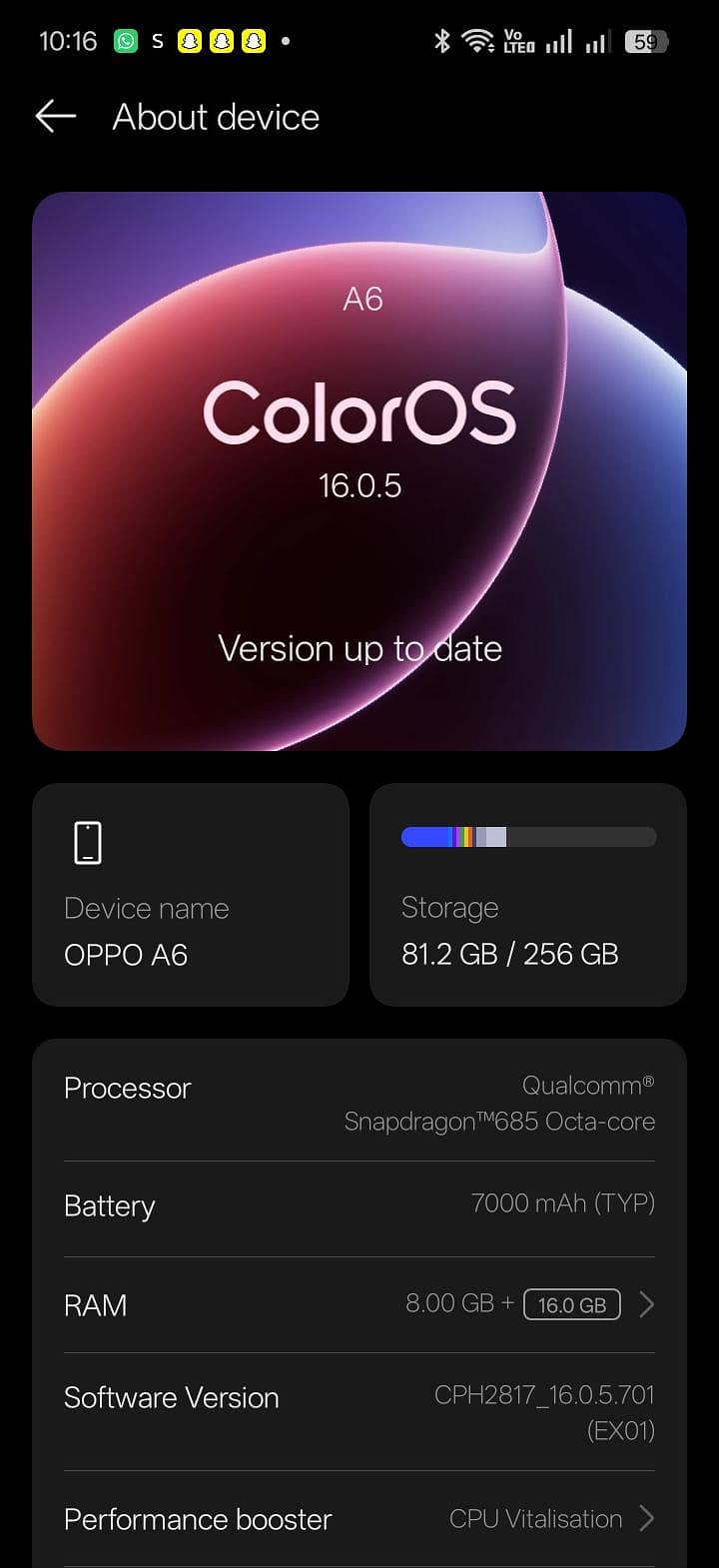 OPPO A6 6