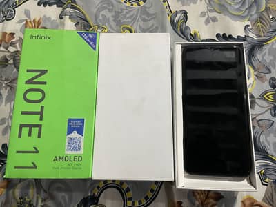 Infinix Note 11 with box and charger 6gb 128gb