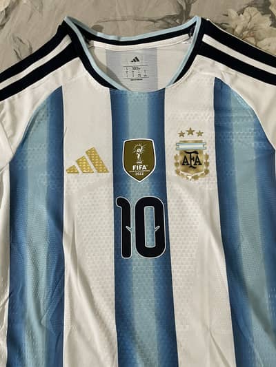 Argentina Home WC26 Player Version Jersey Size Large