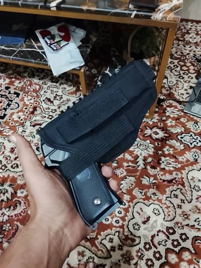Toy air soft gun, with cover just like real