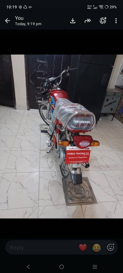 cd70 brind new showroom cadishan Bick total hanrad Chali hovi hi