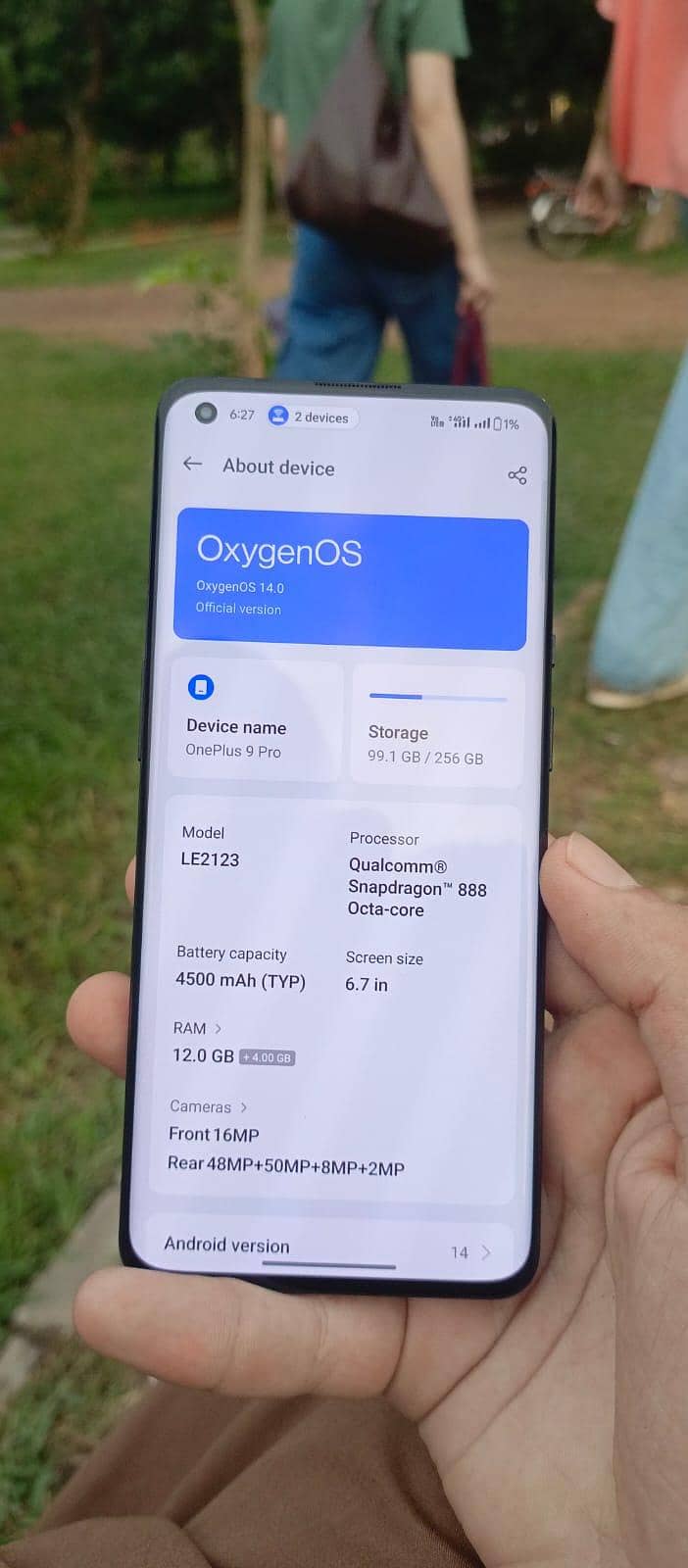One Plus 9 Pro 9