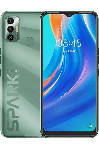 Tecno Spark 7 2/32 all ok only panel side dote urgent sale