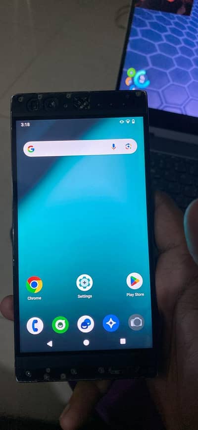 Razer Phone damaged