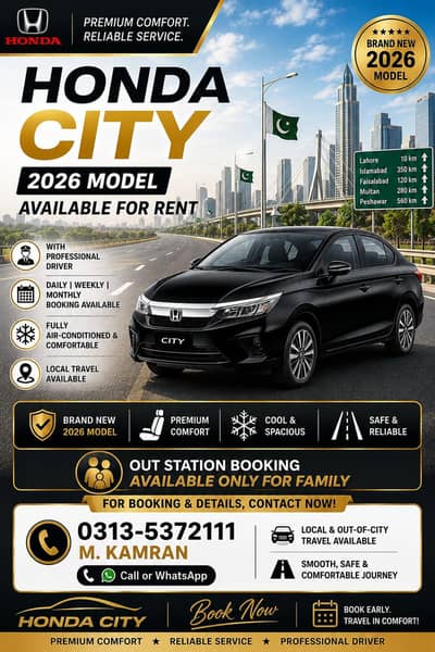 Car Available with driver