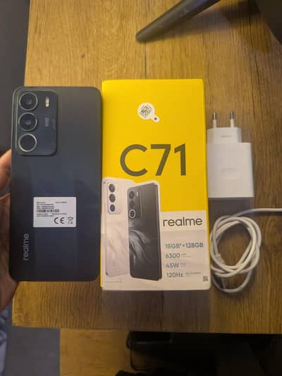 Realme C71 6GB 128GB New Condition