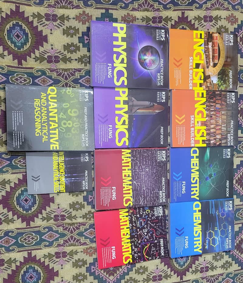 kips engineering entry test books 2