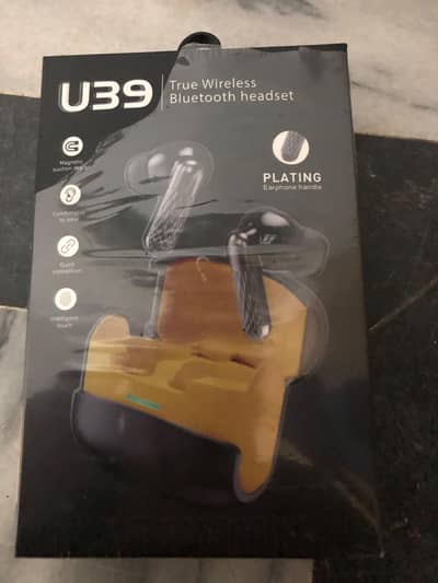 Brand New U39 True Wireless Bluetooth Earbuds – Pin Pack Sealed