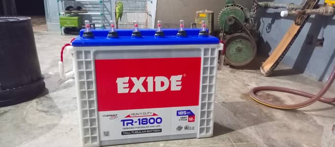 Exide TR-1800 - 185 A. H - 12Volt