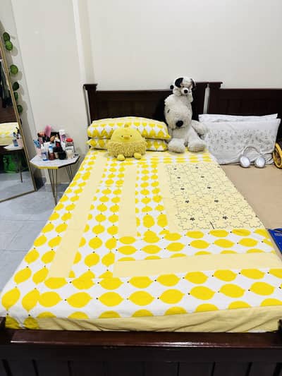Single Wooden bed for sale