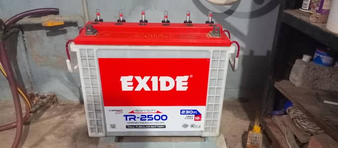 Exide TR-2500 - 230 A. H - 12 Volt