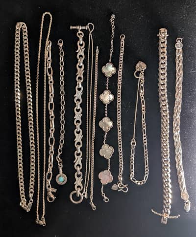 USA , UK 925 sterling silver original chandi