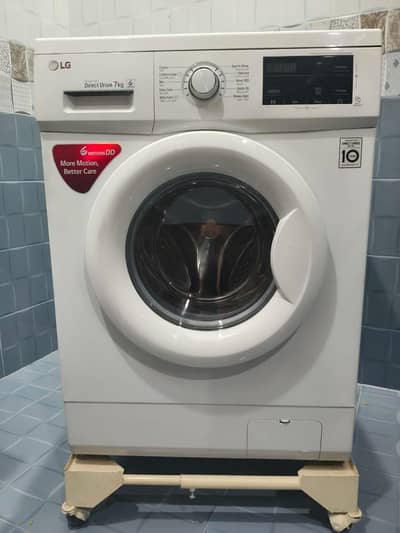 LG 7KG Inverter Direct Drive Washing Machine - Like New - With Manual