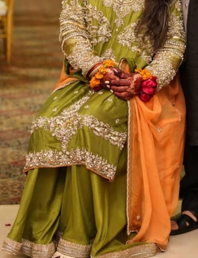 Bridal Mehndi Dress