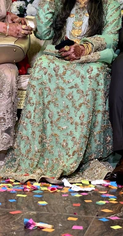 Bridal Walima dress