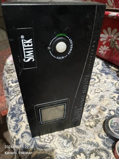 simtek xl800 1500va 12v