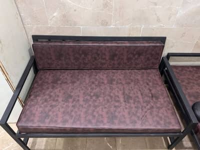sofa and table